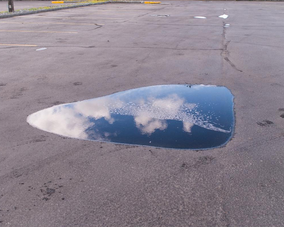 Parking lot. Photo by Tosh Clements 