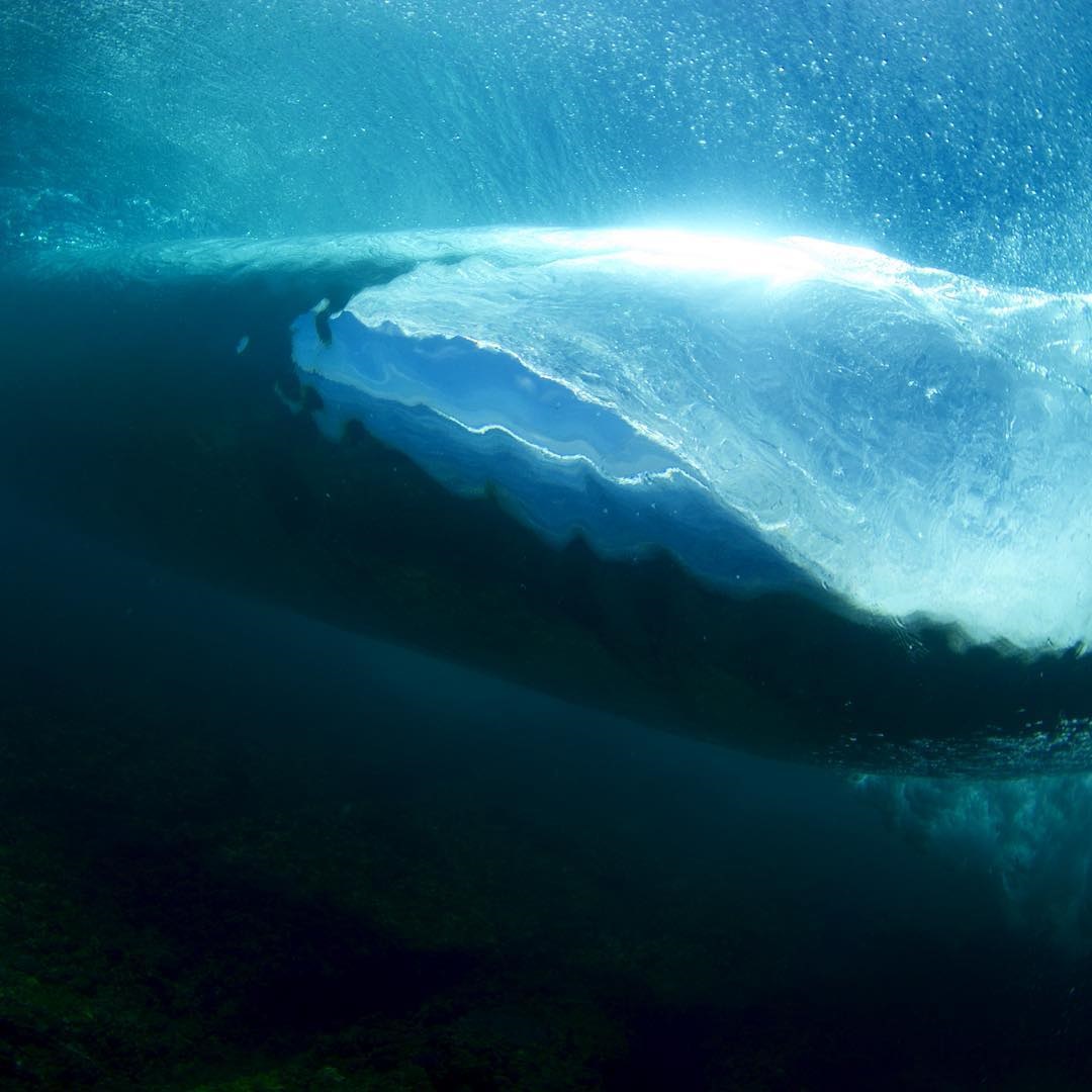 Wave during cloudbreak in Fuji. Photo by Seth DeRoulet