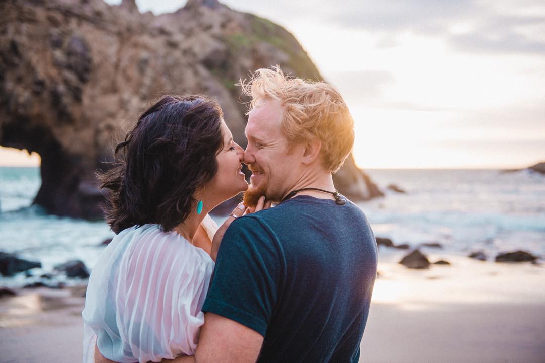 Engagement shoot in Big Sur. Photo by Grace Kathryn