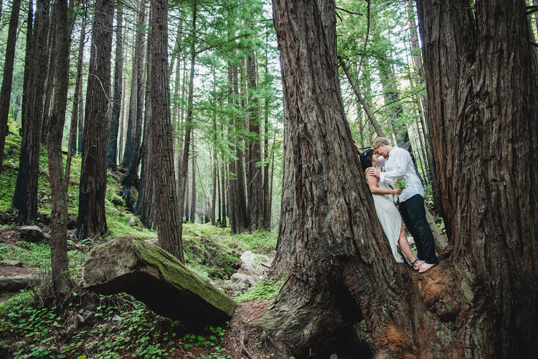 Here's another favorite shot from this epic Big Sur engagement shoot. Photo by Grace Kathryn