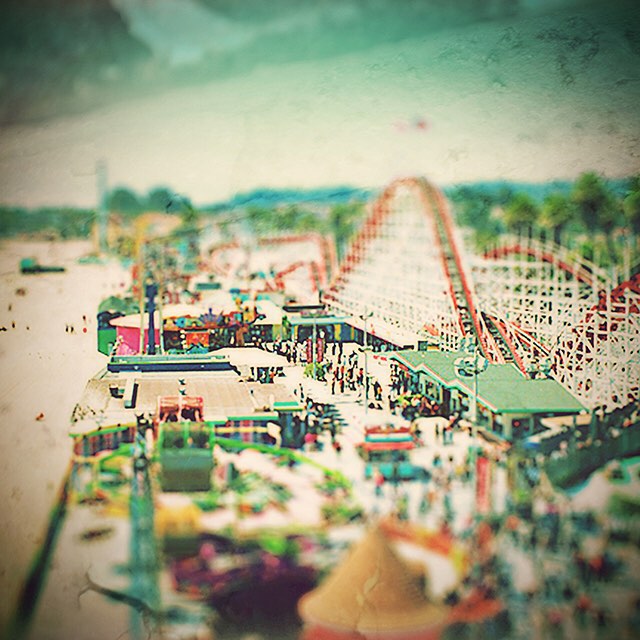 Photo by Kristine Cramer - Santa Cruz, California boardwalk