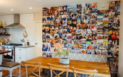 Tracewell Family LOVES Living with their Photo Wall Mural